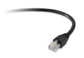 Unirise Usa, Llc Cat5e Ethernet Patch Cable, Utp, Black, Snagless, 6inch