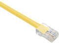 Unirise Usa, Llc Cat5e Ethernet Patch Cable, Utp, Yellow, 5ft