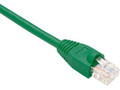 Unirise Usa, Llc Cat6 Shielded Gigabit Ethernet Patch Cable, Utp, Green, Snagless, 25ft