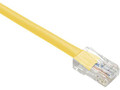 Unirise Usa, Llc Cat6 Gigabit Ethernet Patch Cable, Utp, Yellow, 75ft