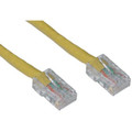 Unirise Usa, Llc Cat6 Gigabit Ethernet Patch Cable, Utp, Yellow, 15ft