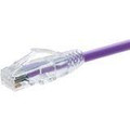 Unirise Usa, Llc Unirise Clearfit Cat6 Patch Cable, Purple, Snagless, 4ft