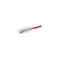 Unirise Usa, Llc Unirise Clearfit Cat6 Patch Cable, Red, Snagless, 30ft