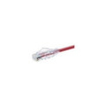 Unirise Usa, Llc Unirise Clearfit Cat6 Patch Cable, Red, Snagless, 20ft
