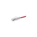 Unirise Usa, Llc Unirise Clearfit Cat6 Patch Cable, Red, Snagless, 9ft