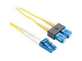 Unirise Usa, Llc Fiber Optic Patch Cable, Lc-sc, 9 125 Singlemode Duplex, Yellow, 6m