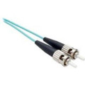 Unirise Usa, Llc 1 Meter Om3 10 Gig Fiber Optic Cable, Aqua, Pvc Jacket 50/125 Micron Multimode D