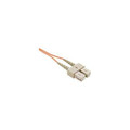 Unirise Usa, Llc Fiber Optic Patch Cable, Sc-sc, 50 125 Multimode Duplex, Orange, 2m