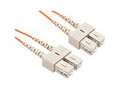 Unirise Usa, Llc Fiber Optic Patch Cable, Sc-sc, 62.5 125 Multimode Duplex, Orange, 5m