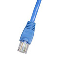 Unirise Usa, Llc Cat6 Ethernet Patch Cable, Utp,snagless, Blue 8ft