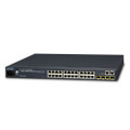 Planet Layer 3 24-Port 10/100/1000T + 4-Port 1000X SFP Stackable Managed Switch, Part# PN-SGS-6340-24T4S