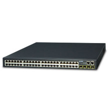 Planet Layer 3 48-Port 10/100/1000T + 4-Port 1000X SFP Stackable Managed Switch, Part# PN-SGS-6340-48T4S