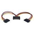 Tripp Lite 15-pin Serial Ata Sata Power Y Splitter Cable Adapter M/f 6 Inch