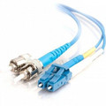 C2g C2g 2m Lc-st 9/125 Os1 Duplex Singlemode Pvc Fiber Optic Cable - Blue