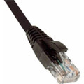 Weltron 25ft Black Snagless Cat6 Utp Patch Cable