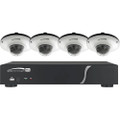 Speco 4 CH Plug-and-Play NVR 1080p, 120FPS, 1TB w/ 4 Outdoor IR Dome 3.7mm lens, Part# ZIPL4D1