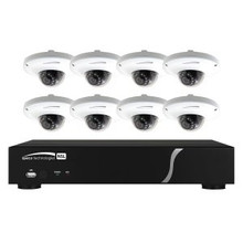 Speco 8 Channel Zip Kit with 8 Domes, 2T HD, Part# ZIPL88D2
