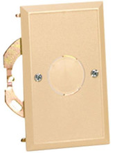 Cover Plate w/ 43C Bracket, Ivory, Part# 65A-50