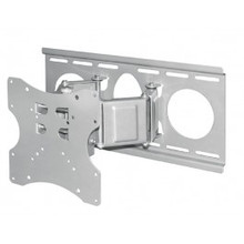 MG Electronics WB-8 LCD Double Articulating Arm Wall Mount Bracket, Part# WB-8
