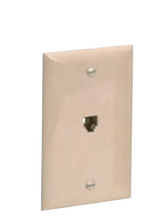 Suttle 2-3002-50 JACK, SIMPLEX 6P 4C TRAP DOOR, Ivory, Part# 2-3002-50