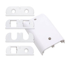 Suttle 2-6500-85 FACEPLATE & 4 INSERTS, White, Part# 2-6500-85