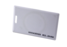 ZKTeco Proximity Card Thin: 125kHz Thin Prox Cards ISO Standard (Read only), Part# Prox-Card-Thin