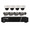 SPECO 8 Channel Zip Kit with 4 Bullets, 4 Domes, 2T HD, Part# ZIPL8BD2