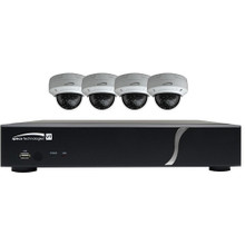 Speco 4-Channel 1080p DVR with 1TB HDD and 4 1080p Night Vision Dome Cameras, Part# ZIPT4D1