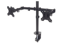 Manhattan Universal Dual Monitor Mount with Double-Link Swing Arms, Part# 461528