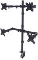 Manhattan Universal Four Monitor Mount with Double-Link Swing Arms, Part# 461566