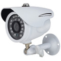 SPECO 2MP HD-TVI Color Waterproof Marine Bullet Camera w/IR, 10' Cable, 3.6mm Lens, White, TAA, Part# CVC627MT