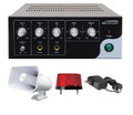 Speco Digital Deterrent Alarm Kit with 15W Amplifier, PA Speaker Horn, Strobe Flasher & Power Supply, Part# DDK2