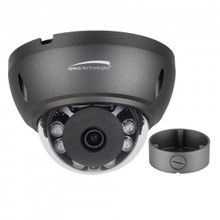 SPECO 4K HD-TVI Dome, IR, 2.8mm lens, Grey housing, Included Junc Box, TAA, Part# HTD8TG