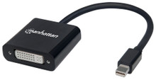 Manhattan Passive Mini DisplayPort to DVI-I Adapter, Part# 152532
