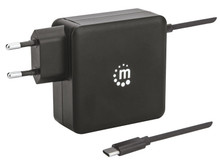 Manhattan Power Delivery Wall Charger with Built-in USB-C Cable - 60 W, Part# 180238