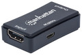 Manhattan 4K HDMI Repeater,Active, Distances up to 40 m (131 ft.), Black,  Part# 207621
