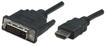 Manhattan HDMI to DVI-D Cable, Part# 322782