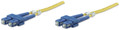 Intellinet Fiber Optic Patch Cable, Duplex, Single-Mode, Part# 470629
