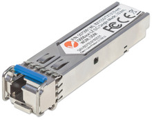 Intellinet ISFP-1G-LCSM-WDMR-10KM, Gigabit Fiber WDM Bi-Directional SFP Optical Transceiver Module, Part# 507509