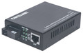 Intellinet Fast Ethernet WDM Bi-Directional Single Mode Media Converter, IMC-SMSCF20KM-WDMA, Part# 510530