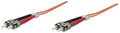 Intellinet Fiber Optic Patch Cable, Duplex, Multimode, Part# 511216