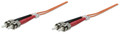 Intellinet Fiber Optic Patch Cable, Duplex, Multimode, Part# 515757