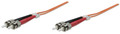 Intellinet Fiber Optic Patch Cable, Duplex, Multimode, Part# 515764