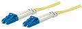 Intellinet Fiber Optic Patch Cable, Duplex, Single-Mode, LC/LC, 9/125 µm, OS2, 10.0 m (33.0 ft.), Yellow, Part# 516815