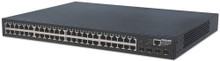 Intellinet IES-48GM04, 48-Port Gigabit Ethernet Web-Managed Switch with 4 SFP Ports, Part# 561334