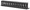 INTELLINET 19" Cable Management Panel 1U, Rackmountable with Cover, Black, Part# 714679