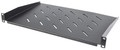 Intellinet 19" 1U Cantilever Shelf, 350 mm (13.8 in.) Shelf Depth, Vented, Black, Part# 714891