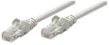 INTELLINET Network Cable, Cat6, UTP - 35ft GREY, Part# 740234