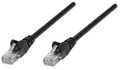 INTELLINET Network Cable, Cat6, UTP 75ft. BLACK, IEC-C6-BK-75, Part# 740302