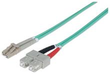 INTELLINET Fiber Optic Patch Cable, Duplex, Multimode, Part# 750165